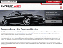 Tablet Screenshot of eurocarwerk.com
